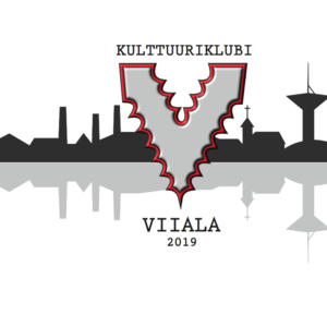 Viialan kulttuuriklubi ry logo, perustettu 2019