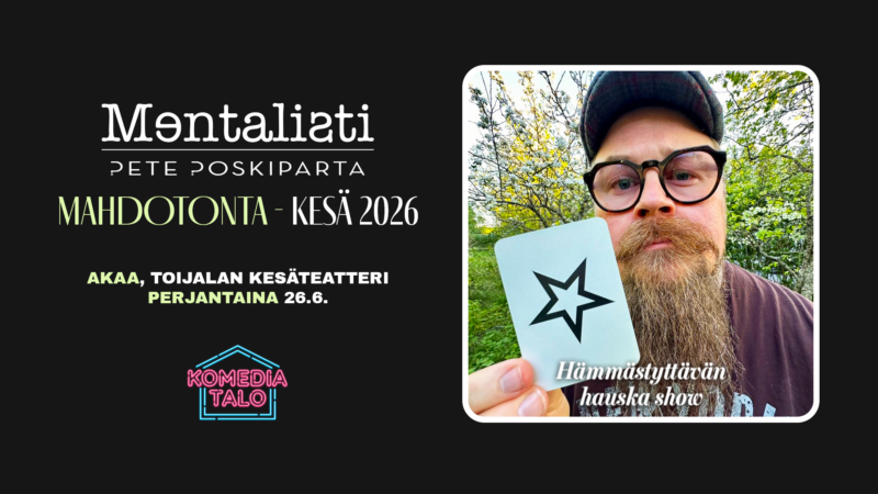 Pete Poskiparran mainos.